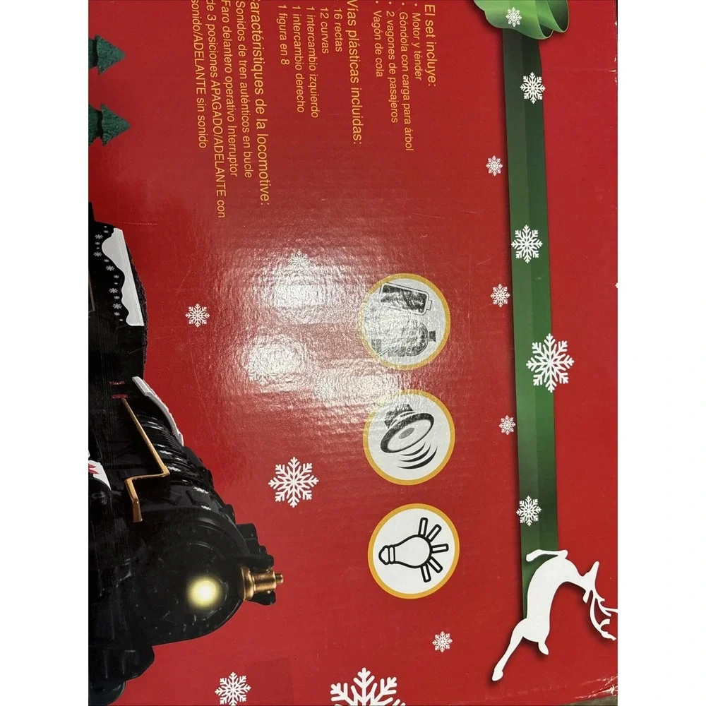 NEW Lionel 37-Piece Battery Operated Christmas Railroad Train Set Penn 712070